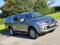 USED 2015 65 MITSUBISHI L200 2.4 DI-D 4X4 WARRIOR DCB 178 BHP SAT NAV**LEATHER**REVERSING CAMERA
