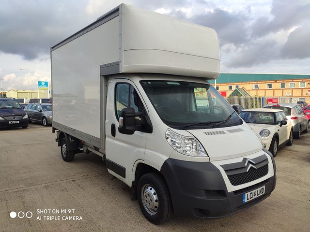 2014 14 CITROEN RELAY 2.2 35 L3 LUTON HDI 129 BHP 1 OWNER FROM NEW | NO VAT TO PAY