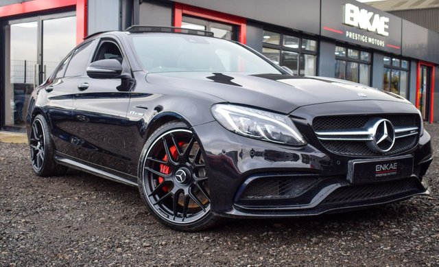 2018 67 Mercedes-Benz C Class 4.0 AMG C 63 S PREMIUM 4d 503 BHP VAT QUALIFYING 