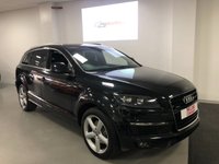 USED 2008 08 AUDI Q7 3.0 TDI QUATTRO S LINE 5d 240 BHP * NAVIGATION * ALLOYS *  JUNE 2021 MOT * REAR ENTERTAINMENT *