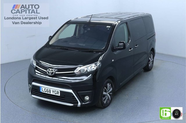 2018 68 TOYOTA PROACE VERSO 2.0 4WD Auto Family 175 Bhp MWB 8 Seats Minibus Low Emission