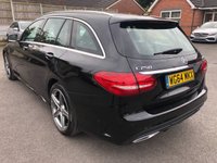 USED 2014 64 MERCEDES-BENZ C CLASS 2.1 C250 BLUETEC AMG LINE 5d 204 BHP Mercedes C250 with a full Mercedes service history