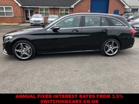 USED 2014 64 MERCEDES-BENZ C CLASS 2.1 C250 BLUETEC AMG LINE 5d 204 BHP Mercedes C250 with a full Mercedes service history