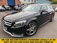 USED 2014 64 MERCEDES-BENZ C CLASS 2.1 C250 BLUETEC AMG LINE 5d 204 BHP Mercedes C250 with a full Mercedes service history