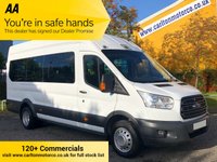 USED 2015 65 FORD TRANSIT MINIBUS 460 TDCi 125 EF TREND (A/C) 17 STR LOW MILES  