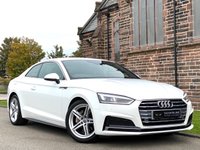 USED 2017 17 AUDI A5 COUPE S LINE ULTRA 2.0 TDI ++ 1 OWNER ++ FULL HISTORY ++ SAT NAV ++