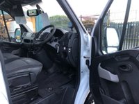 USED 2013 63 RENAULT MASTER 2.3 LL35 DCI 150 D/CAB TIPPER CAGED REFUGE BODY 