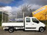 USED 2013 63 RENAULT MASTER 2.3 LL35 DCI 150 D/CAB TIPPER CAGED REFUGE BODY 