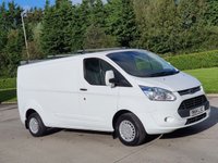 USED 2014 64 FORD TRANSIT CUSTOM 2.2 290 TREND LR P/V 99 BHP PRICE 8950 + VAT 1790 TOTAL = 10740