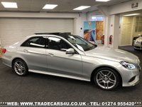 USED 2015 15 MERCEDES-BENZ E-CLASS 3.0 E350 BLUETEC AMG LINE PREMIUM PLUS 4d 255 BHP FREE UK DELIVERY*VIDEO AVAILABLE* FINANCE ARRANGED* PART EX*HPI CLEAR