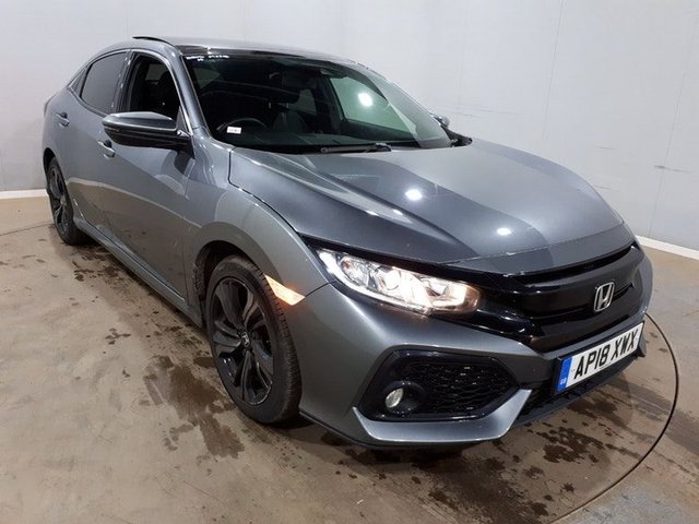 2018 18 Honda Civic 1.0 VTEC EX 5d 128 BHP