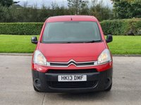 USED 2013 13 CITROEN BERLINGO 1.6 625 ENTERPRISE L1 HDI 74 BHP NO VAT + CHOICES OF VANS IN STOCK