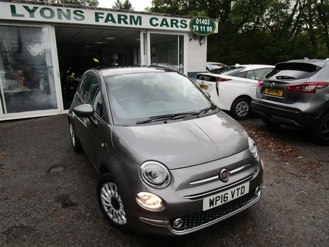 2016 16 Fiat 500 1.2 LOUNGE 3d 69 BHP NEW SHAPE