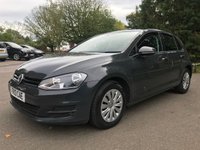 USED 2013 13 VOLKSWAGEN GOLF 1.2 S TSI BLUEMOTION TECHNOLOGY 5d 84 BHP 1 FORMER OWNER FULL VOLKSWAGEN SERVICE HISTORY