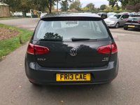 USED 2013 13 VOLKSWAGEN GOLF 1.2 S TSI BLUEMOTION TECHNOLOGY 5d 84 BHP 1 FORMER OWNER FULL VOLKSWAGEN SERVICE HISTORY