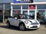 USED 2010 10 MINI CONVERTIBLE COOPER Finished in PEPPER WHITE with part LEATHER trim. This retro styled and funky looking MINI Convertible will be a real hit. Great fun to drive. Buy today at winter prices to enjoy in the summer months. Features include Alloys, B/Tooth, Climate and much more. Dealer serviced at 15100 miles, 18159 miles, 25875 miles and then independent dealer serviced at 30804 miles and at 33431 miles. 12 Months MOT