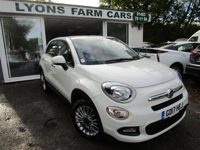 2017 17 Fiat 500x 1.4 MULTIAIR POP STAR 5d 140 BHP *SAT NAV + DAB*