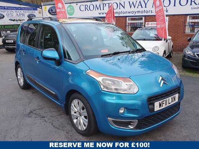 2011 11 CITROEN C3 PICASSO 1.6 PICASSO EXCLUSIVE HDI 5d 90 BHP