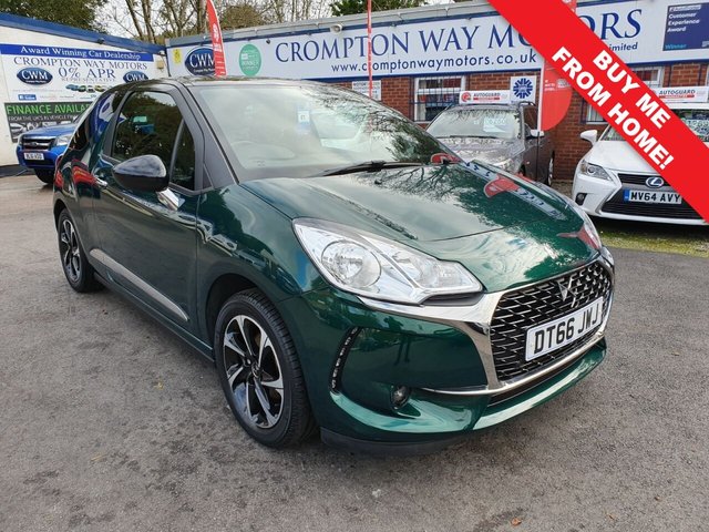 2017 66 DS DS 3 1.2 PURETECH ELEGANCE S/S 3d 109 BHP