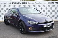USED 2016 16 VOLKSWAGEN SCIROCCO 1.4 GT TSI BLUEMOTION TECHNOLOGY 2d 123 BHP GREAT COLOUR JUST ARRIVED GT FABULOUS COLOUR