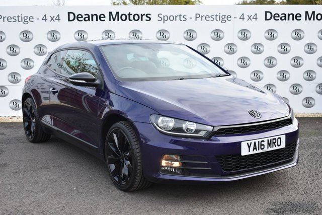 2016 16 Volkswagen Scirocco 1.4 GT TSI BLUEMOTION TECHNOLOGY 2d 123 BHP GREAT COLOUR