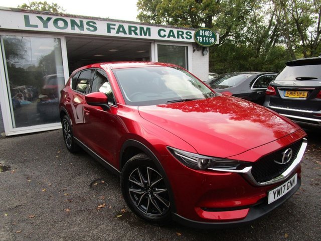 2017 17 Mazda CX-5 2.2 D SPORT NAV 5d 148 BHP