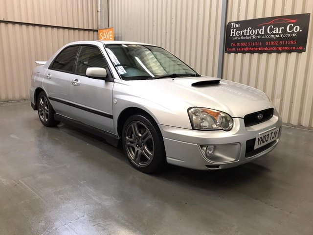 2003 03 Subaru Impreza 2.0 WRX TURBO 4d 224 BHP