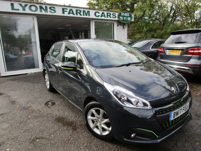 2017 17 Peugeot 208 1.2 ACTIVE 5d 68 BHP