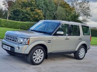 USED 2012 62 LAND ROVER DISCOVERY 3.0 4 SDV6 XS 5d 255 BHP 1 OWNER FROM NEW  , CREAM LEATHER