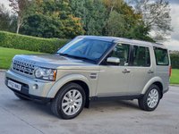 USED 2012 62 LAND ROVER DISCOVERY 3.0 4 SDV6 XS 5d 255 BHP 1 OWNER FROM NEW  , CREAM LEATHER