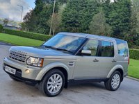 USED 2012 62 LAND ROVER DISCOVERY 3.0 4 SDV6 XS 5d 255 BHP 1 OWNER FROM NEW  , CREAM LEATHER
