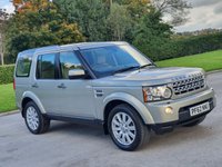 USED 2012 62 LAND ROVER DISCOVERY 3.0 4 SDV6 XS 5d 255 BHP 1 OWNER FROM NEW  , CREAM LEATHER