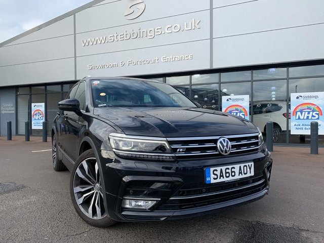 2016 66 VOLKSWAGEN TIGUAN 2.0 R-LINE TDI BM TECH 4MOTION 5d 148 BHP 4WD