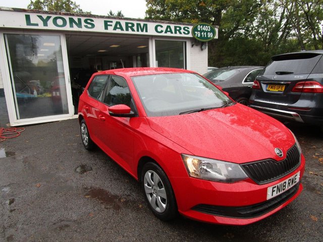 2018 18 Skoda Fabia 1.0 S MPI 5d 59 BHP