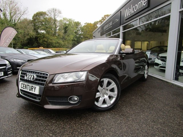2011 11 Audi A5 Cabriolet 2.7 TDI SE 2d AUTO 187 BHP