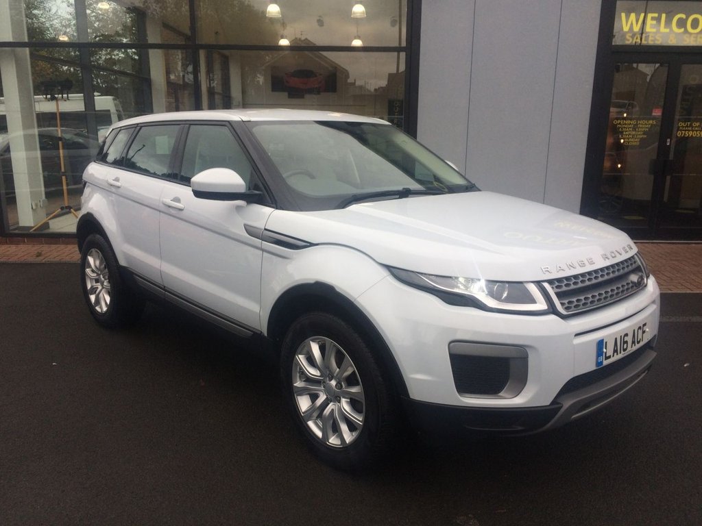 View our LAND ROVER RANGE ROVER EVOQUE