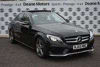 USED 2015 65 MERCEDES-BENZ C CLASS 2.1 C220 BLUETEC AMG LINE PREMIUM PLUS 4d 170 BHP PANROOF  BURMESTER SOUND/KEYLESS GREAT CAR