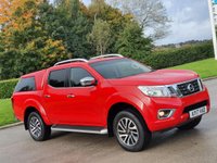 USED 2017 17 NISSAN NAVARA 2.3 DCI TEKNA 4X4 SHR DCB 190 BHP FULL NISSAN HISTORY+SUNROOF* NO VAT