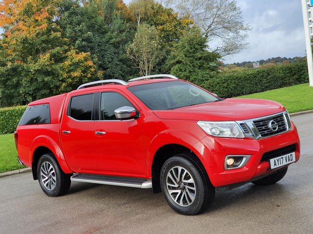 2017 17 Nissan Navara 2.3 DCI TEKNA 4X4 SHR DCB 190 BHP