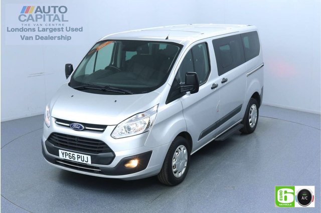 2016 66 FORD TOURNEO CUSTOM 2.0 310 Zetec TDCI 130 BHP 9 Seats Minibus Euro 6 No VAT