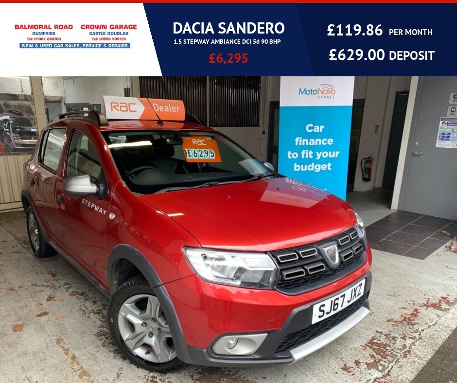 View our DACIA SANDERO