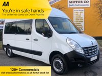 USED 2014 64 RENAULT MASTER WAV MINIBUS MH35 DCI 125 (Q/S6) QUICKSHIFT / AUTOMATIC H/R 