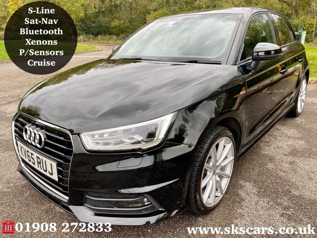 2015 65 Audi A1 1.4 SPORTBACK TFSI S LINE 5d 148 BHP