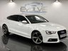 USED 2013 13 AUDI A5 2.0 SPORTBACK TDI BLACK EDITION S/S 5d 175 BHP F/S/H, LEATHER, HEATED SEATS!