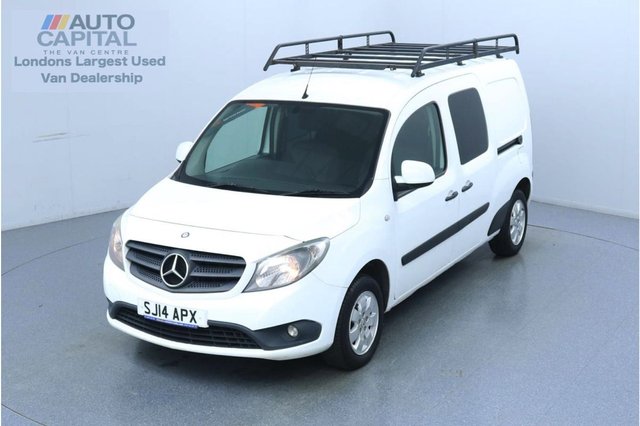 2014 MERCEDES-BENZ CITAN 109 CDI DUALINER 90 BHP LWB 5 Seats Combi Van