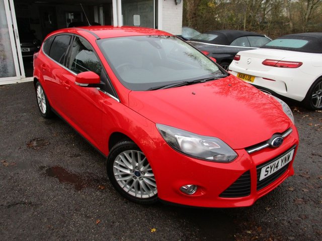 2014 14 Ford Focus 1.0 125 ECOBOOST ZETEC 5d 125 BHP