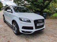 USED 2013 63 AUDI Q7 3.0 TDI QUATTRO S LINE PLUS 5d 245 BHP ZERO DEPOSIT FINANCE AVAILABLE