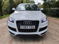 USED 2013 63 AUDI Q7 3.0 TDI QUATTRO S LINE PLUS 5d 245 BHP ZERO DEPOSIT FINANCE AVAILABLE