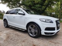 USED 2013 63 AUDI Q7 3.0 TDI QUATTRO S LINE PLUS 5d 245 BHP ZERO DEPOSIT FINANCE AVAILABLE
