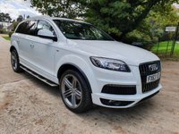 USED 2013 63 AUDI Q7 3.0 TDI QUATTRO S LINE PLUS 5d 245 BHP ZERO DEPOSIT FINANCE AVAILABLE